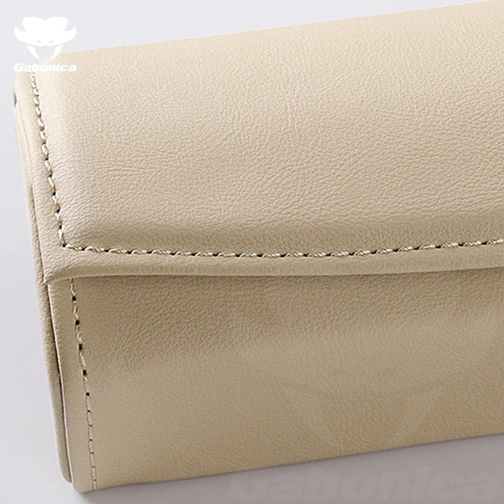 Автомобильный футляр для очков кожаный Роскошный хранения солнцезащитных Чехол