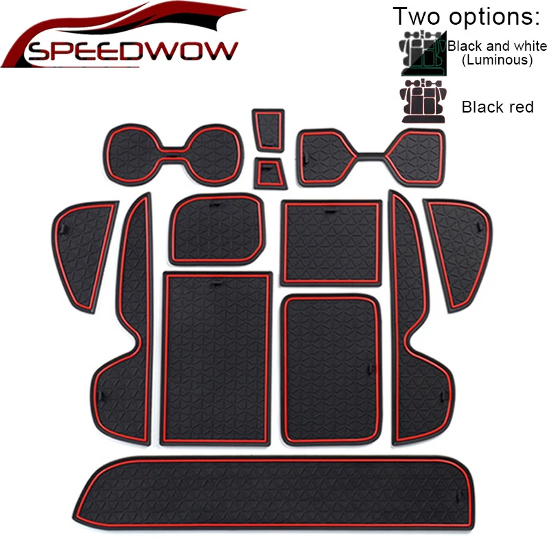 Противоскользящий коврик со слотом для ворот резиновая подушка двери автомобиля