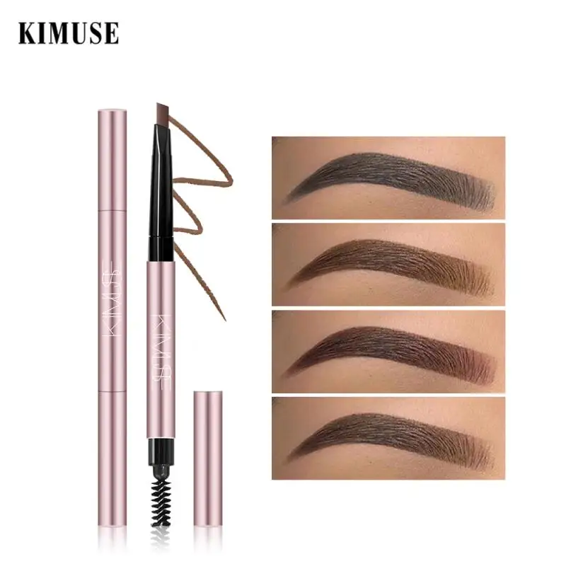 1 шт. двухсторонний карандаш для бровей водостойкий пот не размазывающийся