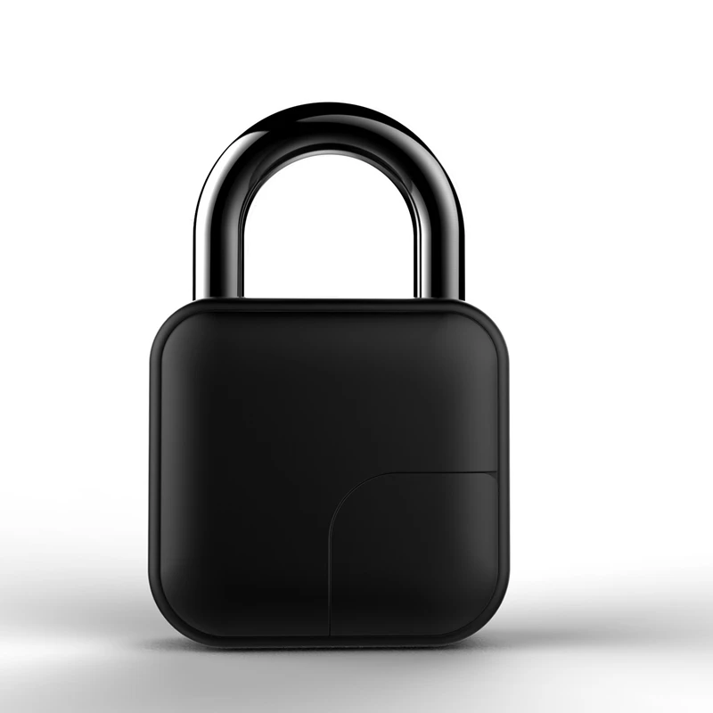 USB Smart Fingerprint Lock with Cover Rechargeable IP65 Waterproof Avoid Cloning for Locker Door Luggage Backpack | Безопасность и