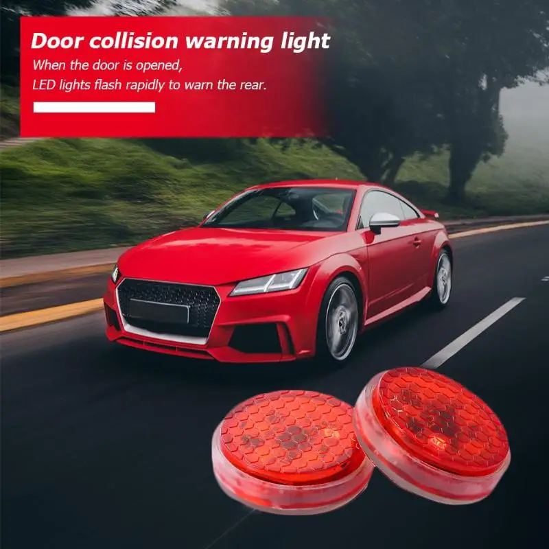 1 пара предупреждающих стробоскопических огней для открывающейся двери