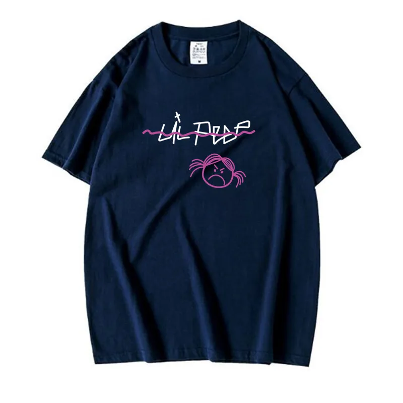 

Lil Peep Print T-Shirts Print Men Women 2020 Summer Casual Cotton Short Sleeve Tops Hip Hop Streetwear Tees t-Shirt Top Quality