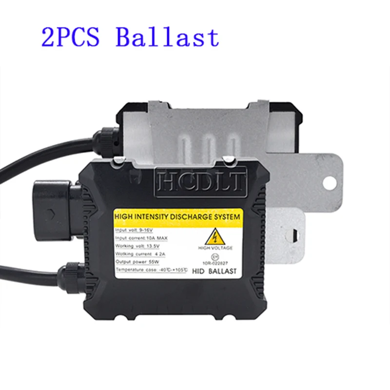 HCDLT 10 шт 12V HID ксеноновый балласт 55 Вт Цифровой тонкий Xenon электронный зажигания