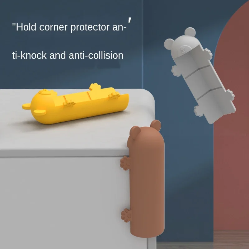 Conjunto de 4 unids/set de cubierta de protecci&oacute;n de seguridad para beb&eacute;, protecci&oacute;n de esquina de mesa, protecci&oacute;n para ni&ntilde;os, borde de muebles-2