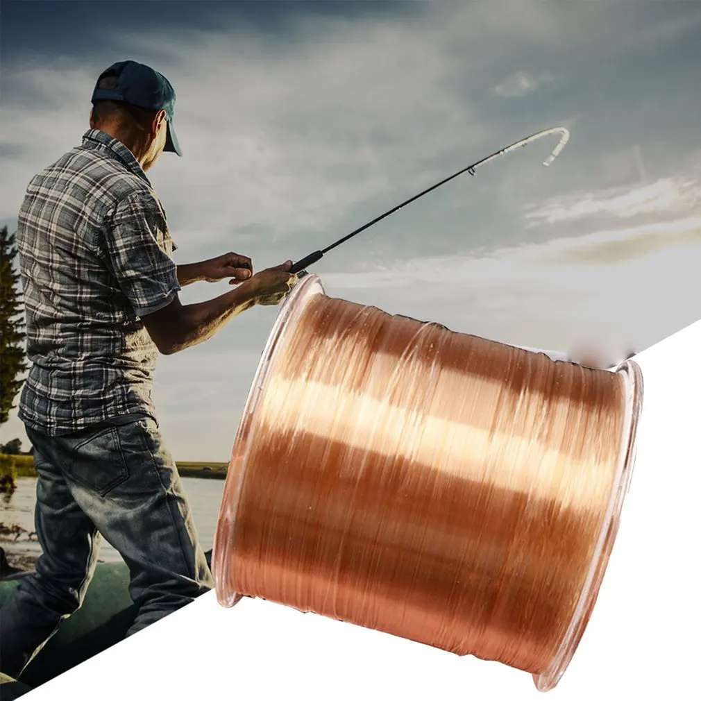 Супер длинная прочная высокопрочная многонитевая нейлоновая рыболовная леска