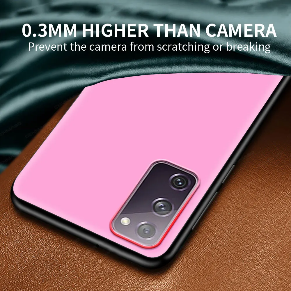 

Silicone TPU Case For Samsung Galaxy S20 FE S21 S20 Ultra S10E S10 Lite S9 S8 Plus 5G Luxury Coque Shell Dream Smp
