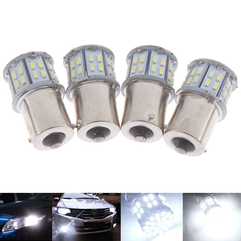 4 шт. 1156 BA15S 50SMD 3014 Светодиодный сменный светильник для салона автомобиля RV