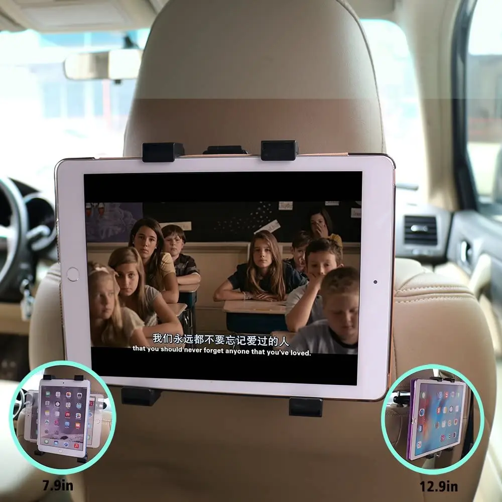 

Universal Car Headrest Mount Holder, Fits ALL 7 Inch to 11 Inch Tablets - Apple iPad, iPad Mini,Samsung Galaxy Tab & Note