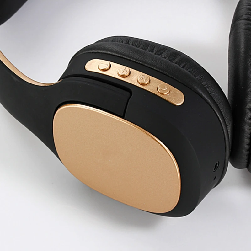 Беспроводная Bluetooth гарнитура стерео Hi Fi качество звука Складная спортивная