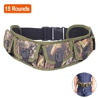 15 круглых стандартных чехлов, Чехол-держатель, поясной ремень, сумка С 5 Карманами, военная камуфляжная сумка для магазина 1220 GA