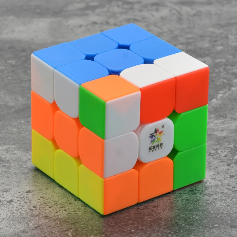 Yuxin Магический кубик Рубика скоростной Kylin 3x3x3 Кубик без наклеек Zhisheng волшебный куб для начинающих забавные игрушки для детей