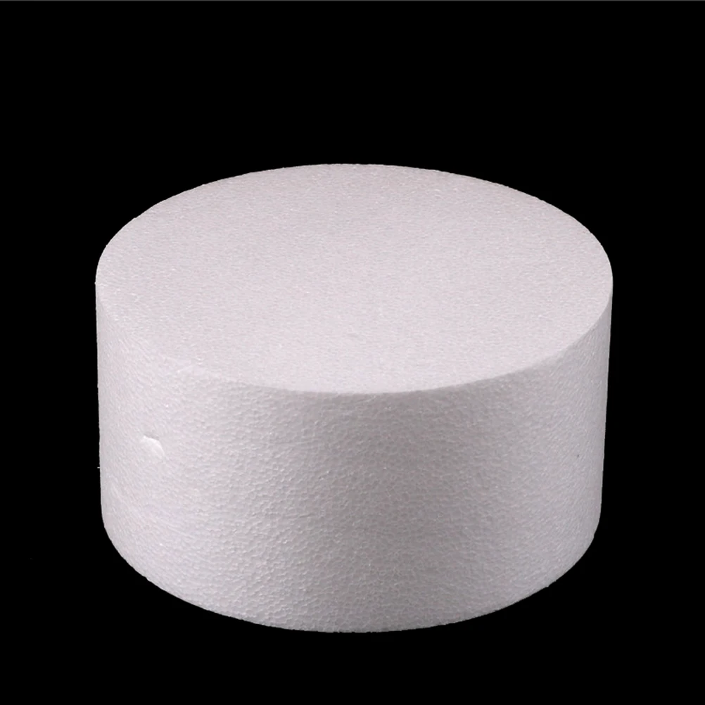 

Round Styrofoam Foam Cake Dummy Sugarcraft Flower Decor Patrice Model 4/6/8/10 Inch Wedding & Engagement