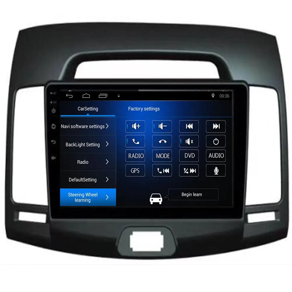 Автомобильный dvd-плеер Android10.0 для HYUNDAI ELANTRA 2007-2011 автомобильное радио