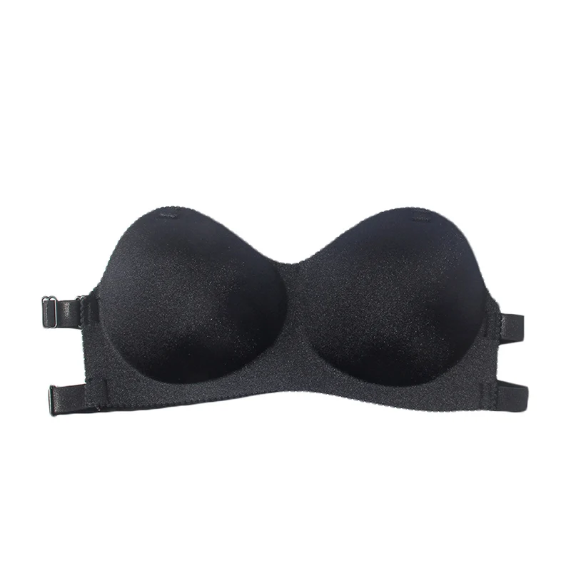 

Newest Women Bra Push Up Detachable Shoulder Strap Bras Invisible Smooth Shoulderless Lingerie for Wedding Dress Promoti