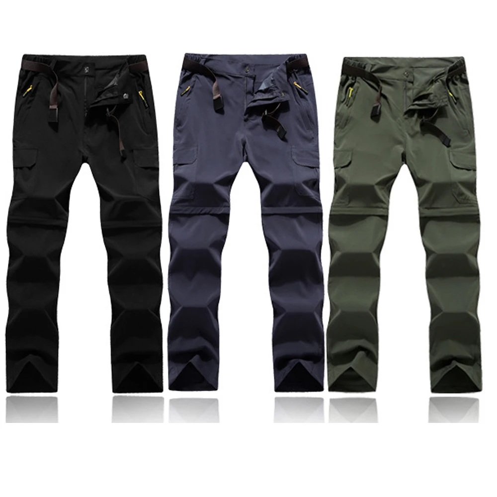 Мужские брюки для рыбалки Facecozy спортивные походов и кемпинга походные шорты