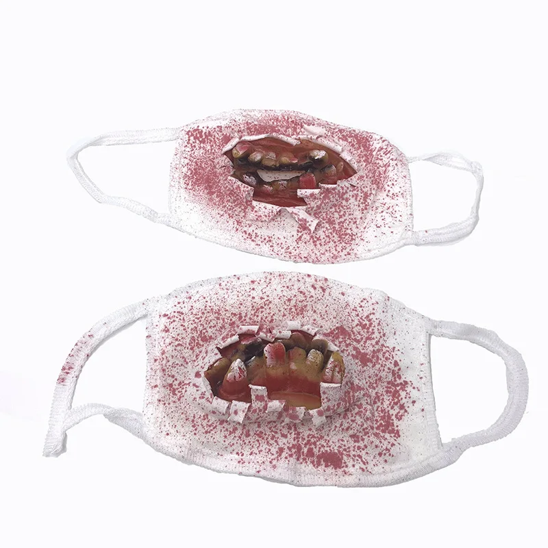 

Halloween Parody Dress Up Mask Toy Terrorist Vampire Denture Mask Simulated Vampire Teeth