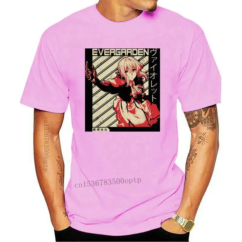 

Футболка Мужская/Женская хлопковая с принтом аниме «Evergarden»