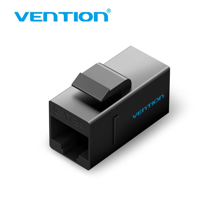 

Vention RJ45 Keystone Jack Cat5 Modular Coupler With Latch 8P8C Connectors Ethernet LAN Network Cable Extender Adapter new