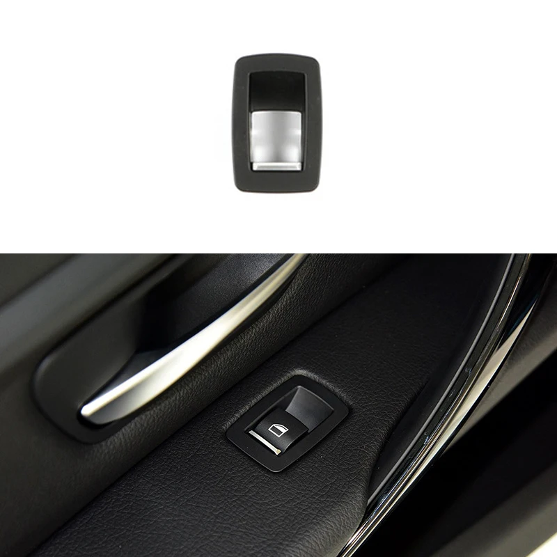 Car Interior Door Window Lift Switch Button Panel Trim Cover Replace for BMW 1 3 4 Series F20 F21 F30 F31 F34 F35 F36 F48 F49