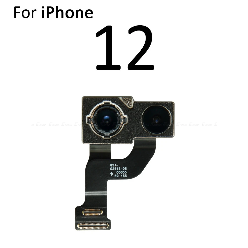 

Back Rear Main Camera Module Flex Cable For iPhone 12 mini 12 11 Pro Max Repair Parts