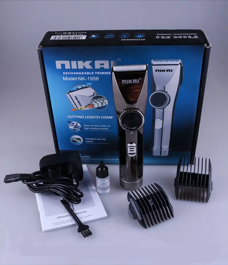 Электрическая машинка для стрижки волос перезаряжаемая бритва с низким уровнем