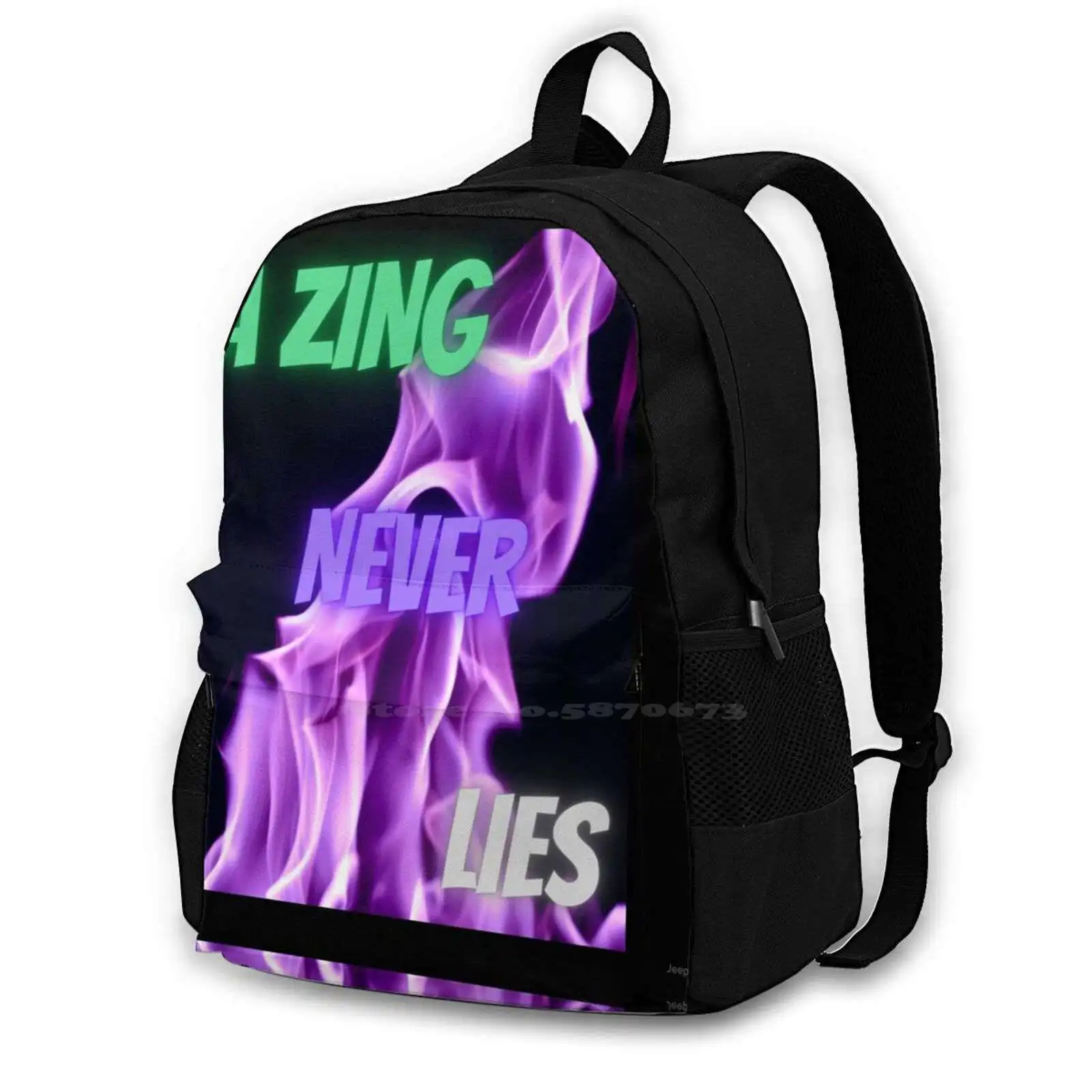 

Zing Doesn'T Lie New Arrivals Satchel Schoolbag Bags Backpack Dracula Mavis Johnny Zing Monsters True Love Love At First Sight