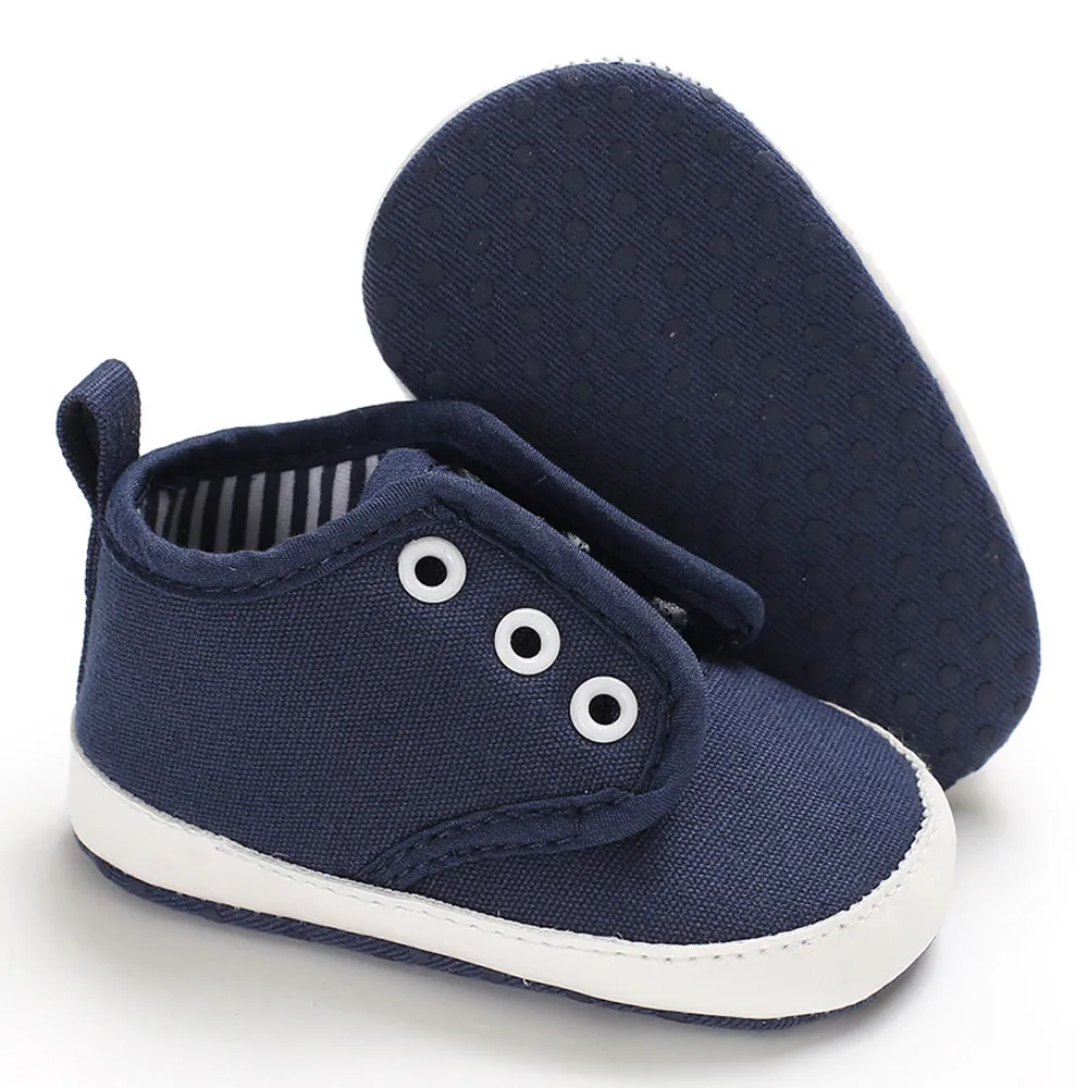 Детская парусиновая обувь кроссовки Нескользящие для малышей Schoenen волшебная