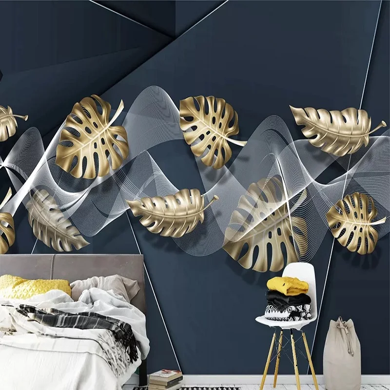 Большие настенные 3D обои на заказ современные креативные Объемные с