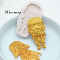 3d soldier silicone molds for baking diy christmas cake decorating tools cupcake fondant mold candy clay chocolate moulds m809