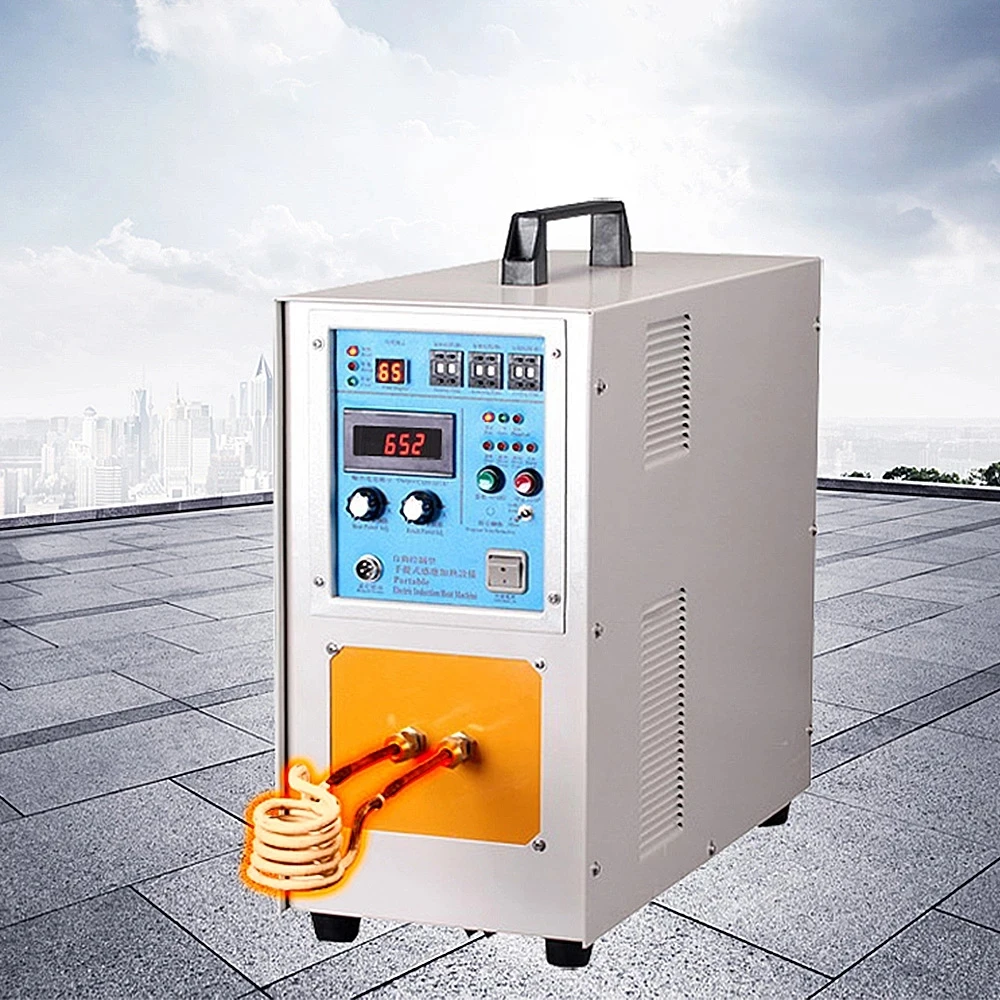 

High frequency induction heating machine Quenching annealing welding medium frequency small smelting gold