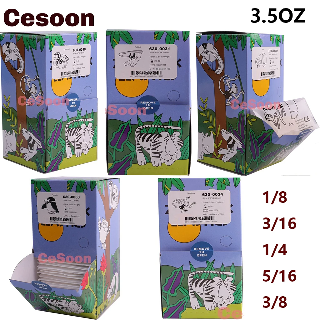 

Стоматологические Ортодонтические эластичные резинки Cesoon 5000 шт./кор., латексные скобы, кольцо лигатров силы, 3,5 унций, набор для зоопарка, стоматологические материалы