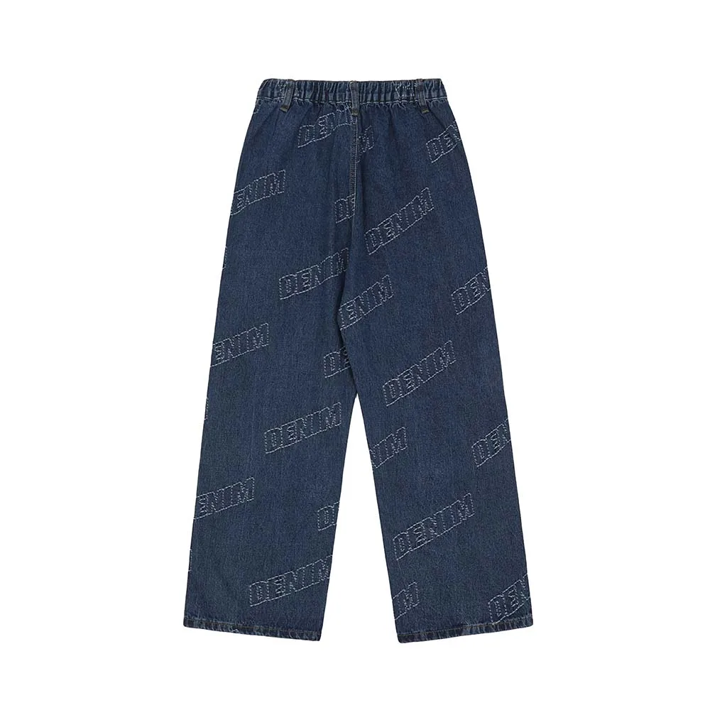 

Removable baggy jeans women Streetwear stacked jeans fashion clothes 2021 Men clothing S M L XL XXL AN-C070
