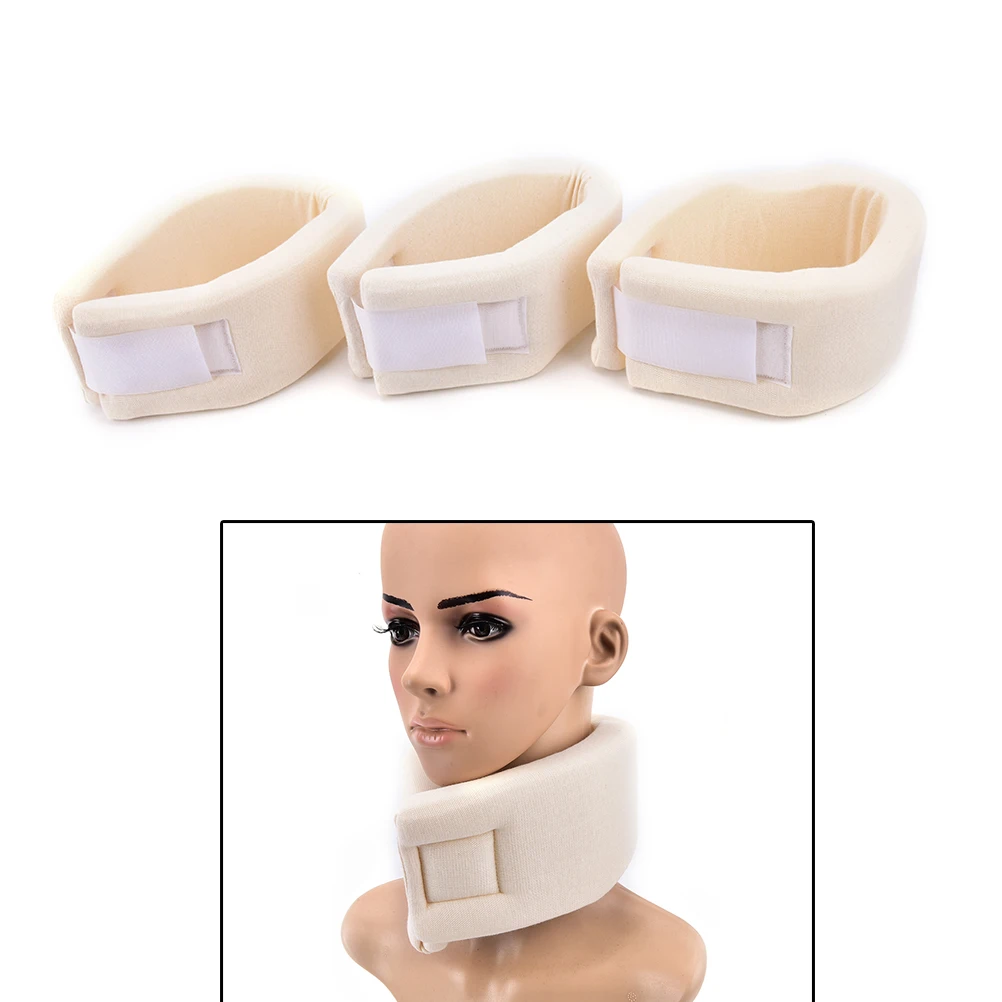 Soporte Cervical de espuma suave y firme, 3 tama&ntilde;os, alta calidad, alivio del dolor de hombros, tirantes y soportes-4