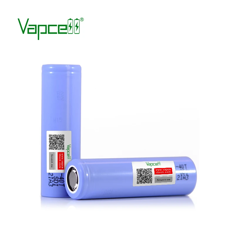 2 шт./лот Vapcell 100% оригинал 21700 4000 мАч 30A 40T 3 7 V разрядный литий ионный аккумулятор