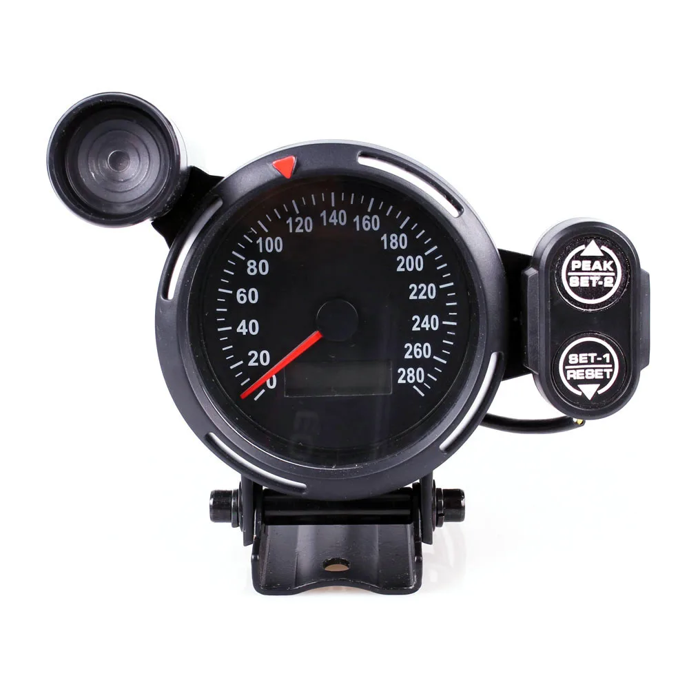 Оригинальный логотип синий и красный светодиодный ЖК-дисплей 80 мм миль/ч