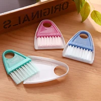 2pcsset mini computer keyboard brush dustpan kit desktop pc laptop cleaning brushes brooms office computer cleaners tools