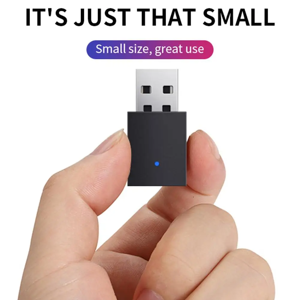 USB Bluetooth 5 0 беспроводной аудио адаптер 3 мм AUX приемник передатчик мини стерео для