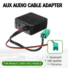Bluetooth Aux-приемник, Кабель-адаптер Hifi для Renault Clio,Kangoo,Megane 2005-2011 Aux, интерфейс головного устройства