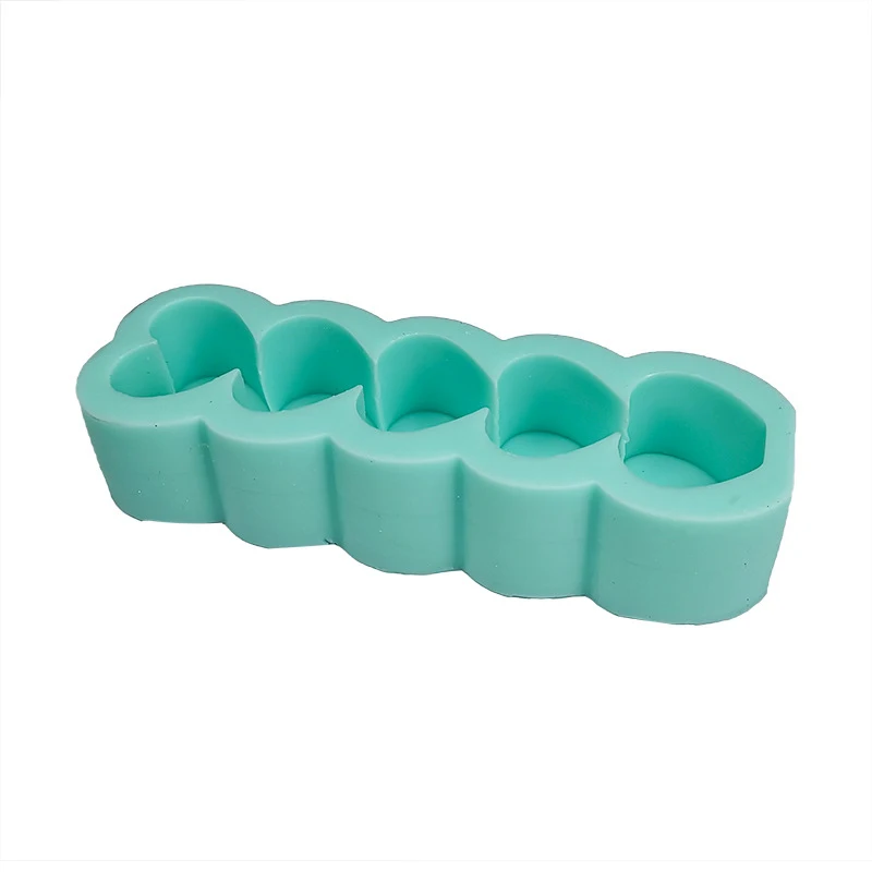 

Love Heart Shape Silicone Candle Mold DIY Handmade Scented Aroma Candles Molds For Wedding Party Dinner Candle Making Home Decor