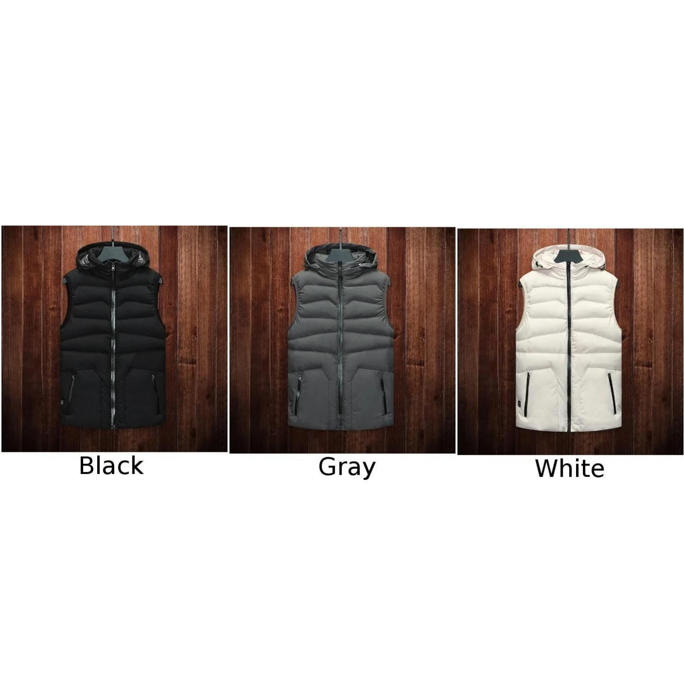 

Winter USB Intelligent Heated Warmer Vest Hooded Heating Jacket Breathable Coat Sleeveless Lightweight Coat