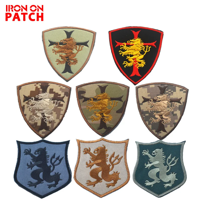 Вышитая Военная команда морских котиков 6 Devgru тактическая нашивка в виде льва на