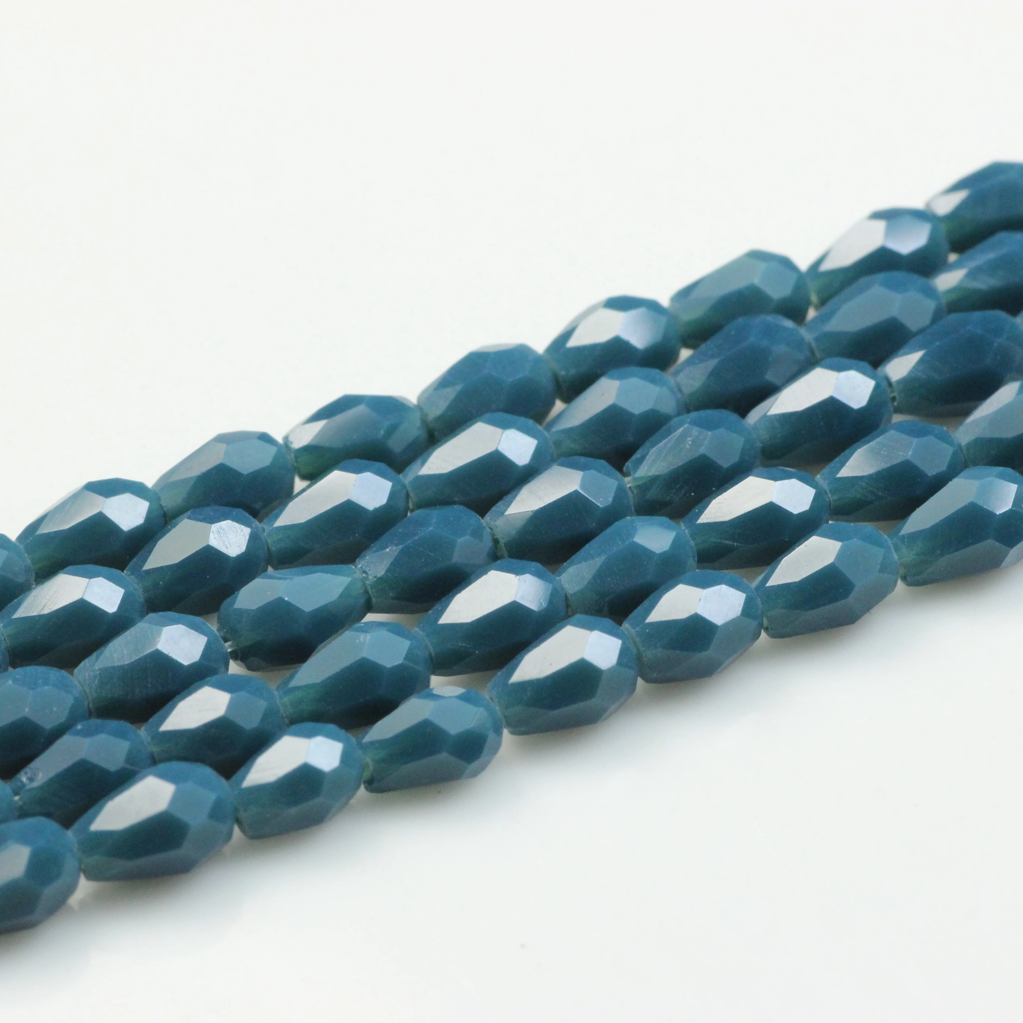 Стеклянные каплевидные бусины Миюки подвески с кристаллами 3x5 мм 280 шт./лот для