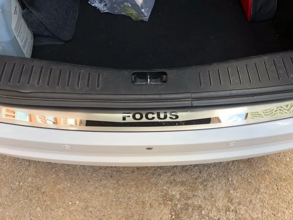 

Арьергарды из нержавеющей стали, защита заднего бампера, автомобильные аксессуары для 2005-2011 Ford Focus MK2 хэтчбек и седан