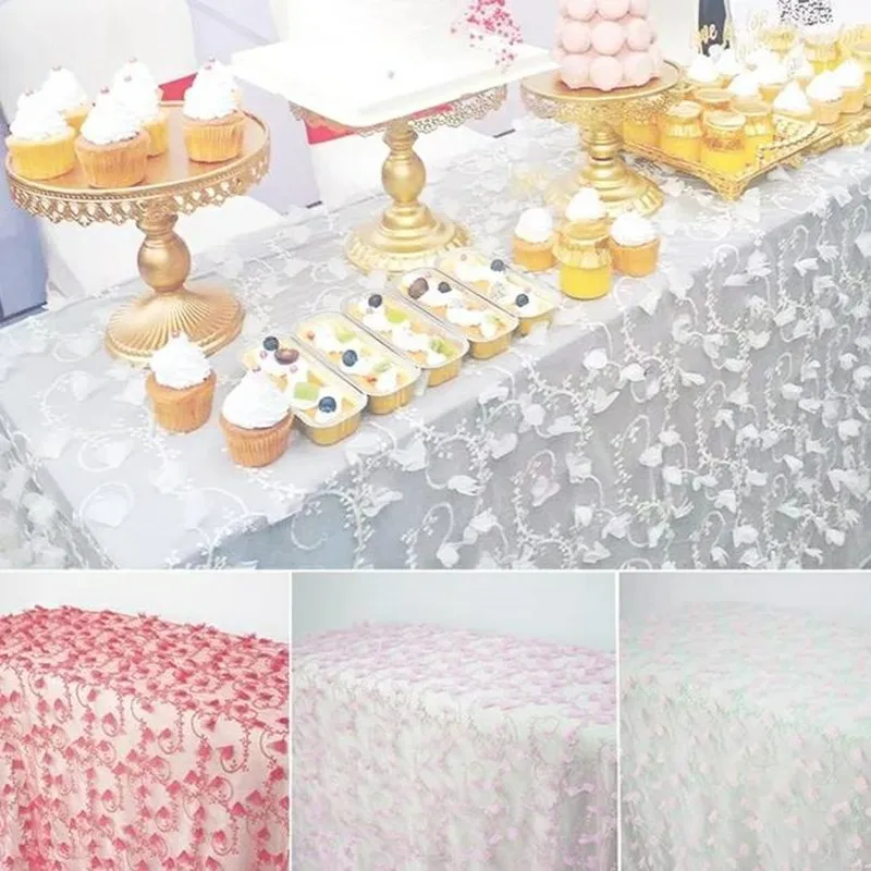 Кружевная сетчатая ткань с вышивкой 3 D украшение для свадебной вечеринки сделай