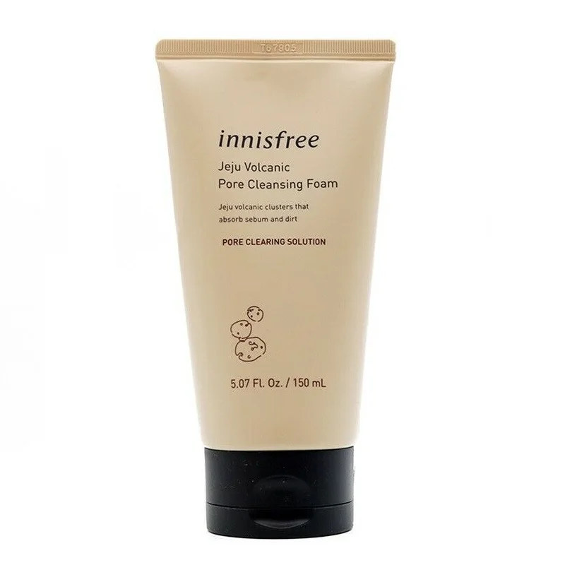 Корейская косметика Jeju вулканическая пена для очищения пор 150 мл Очищающее