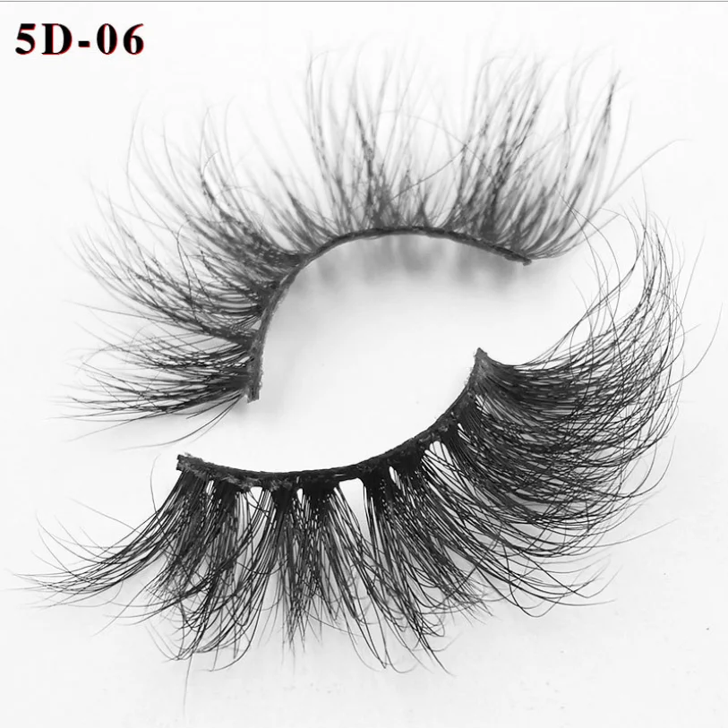 100% норковые ресницы ручной работы натуральные толстые для глаз шпионский макияж