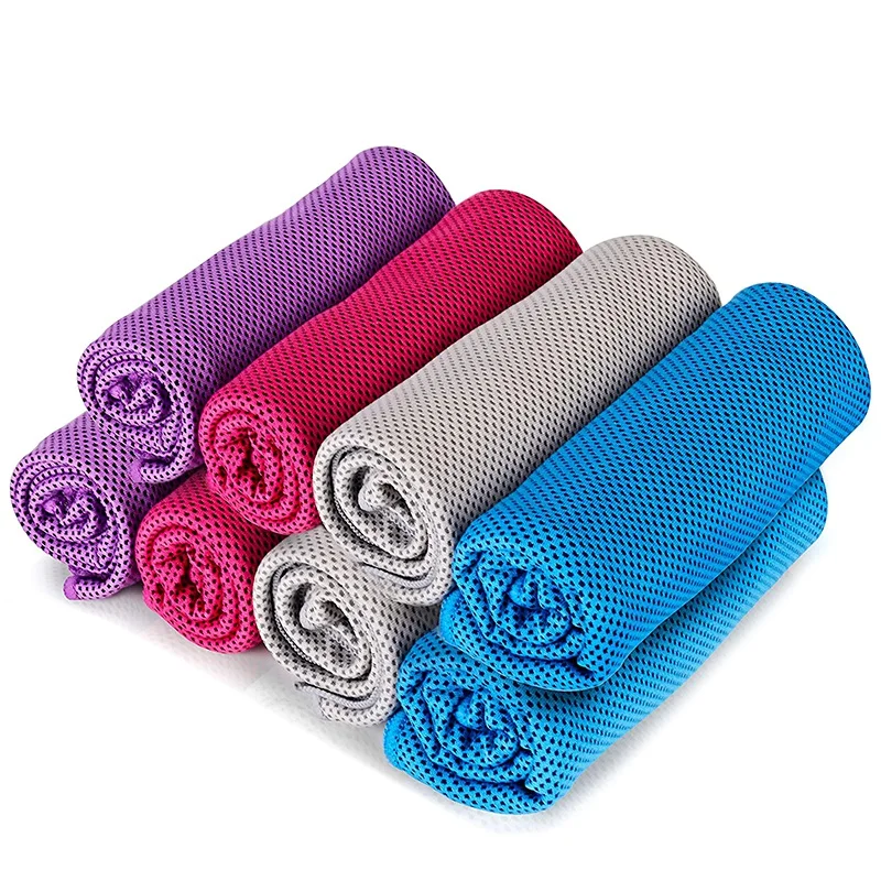 

8 упаковок охлаждающих полотенец, ледяных полотенец, полотенец из микрофибры, охлаждающих полотенец, подходит для занятий йогой, спортом и у...