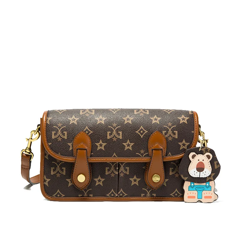 

Винтажная сумка-мессенджер с принтом для женщин, роскошные дизайнерские дамские сумочки, Дамские кошельки и клатчи, Cc