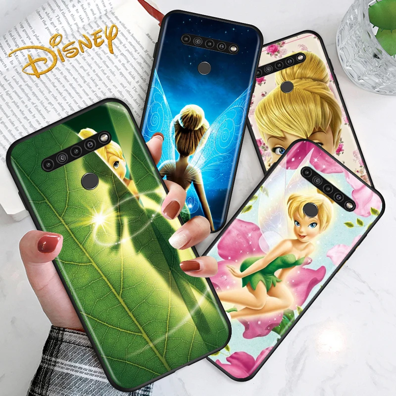 

Tinkerbell princess for LG G8 G8S G8X V30 V35 V40 V50 V60 ThinQ Q60 K40 K50 K30 K41 K51 K61 K71 K22 Black Phone Case