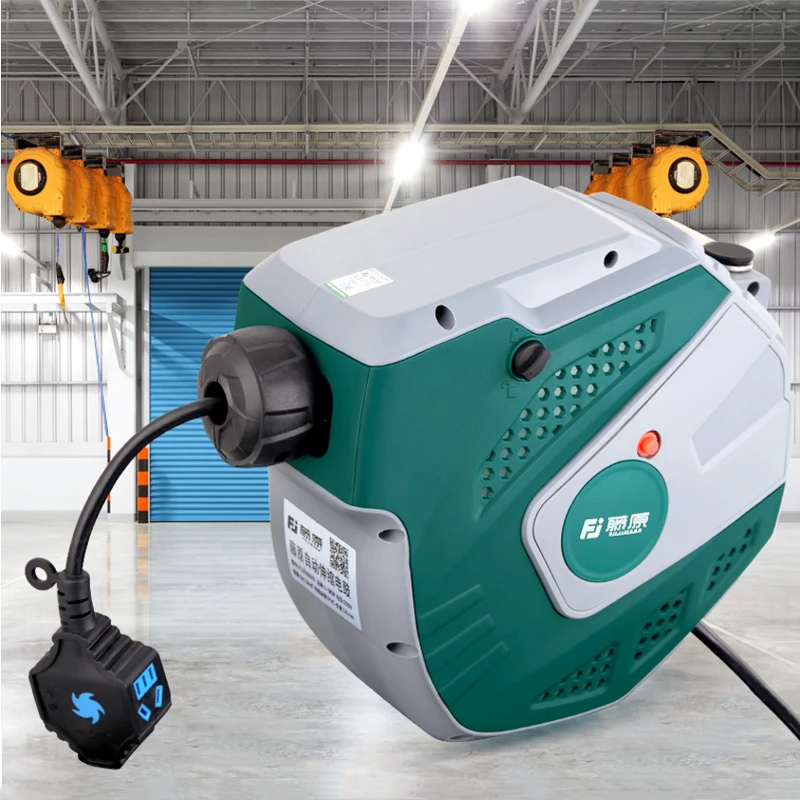 Автоматическая телескопическая электрическая барабанная вилка провод Катушка